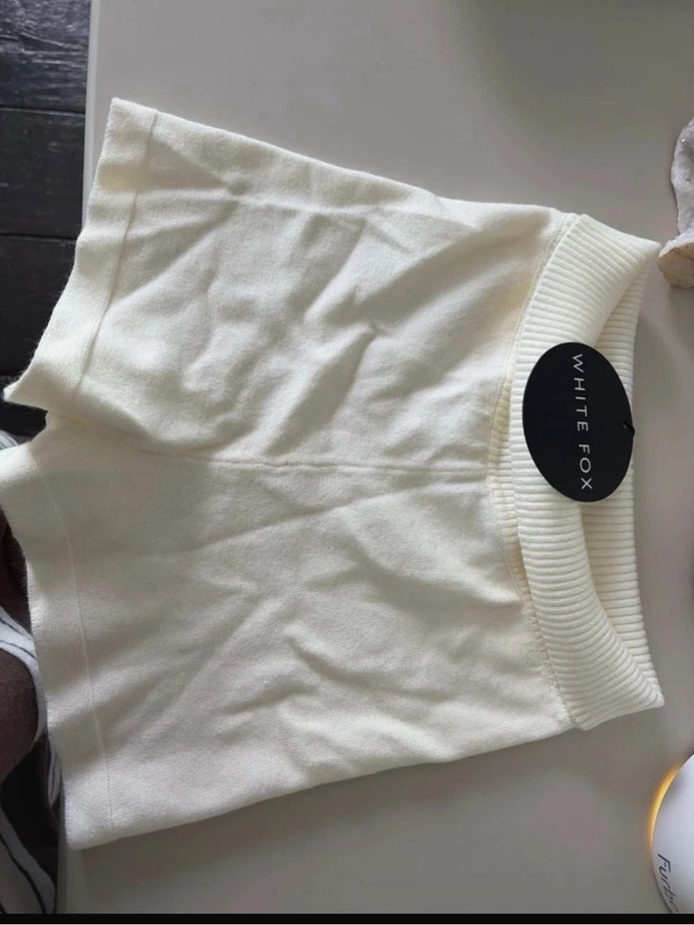 NWT white fox shorts